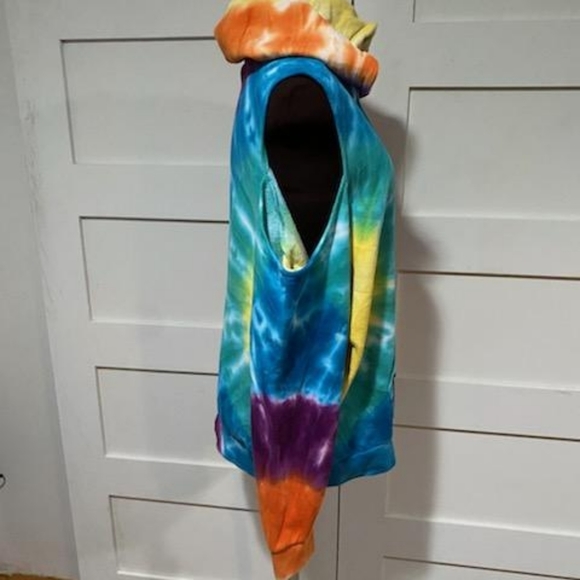 BRAND new Hot Topic cold shoulder sweatshirt Size XL** - Picture 3 of 6